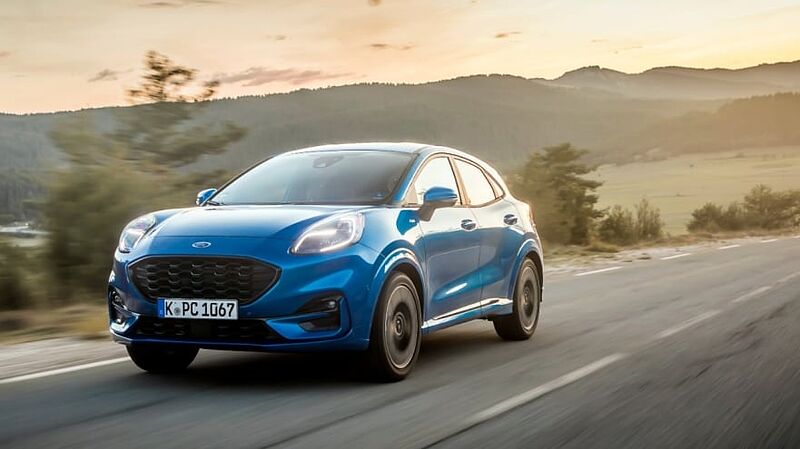 Der neue Ford Puma: Ein Crossover SUV mit attraktivem Design und moderner EcoBoost Hybrid-Technologie