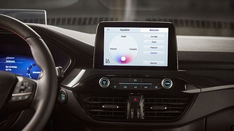 Ford und B&O Beosonic™ bieten perfekten Sound beim Autofahren dank intuitiv bedienbarer Touchscreen-Bedienoberfläche