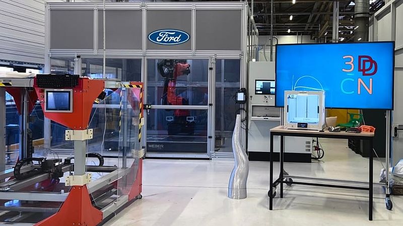  Baustein für die Fabrik der Zukunft: Ford eröffnet neues 3D-Druck-Zentrum für Kölner Produktion